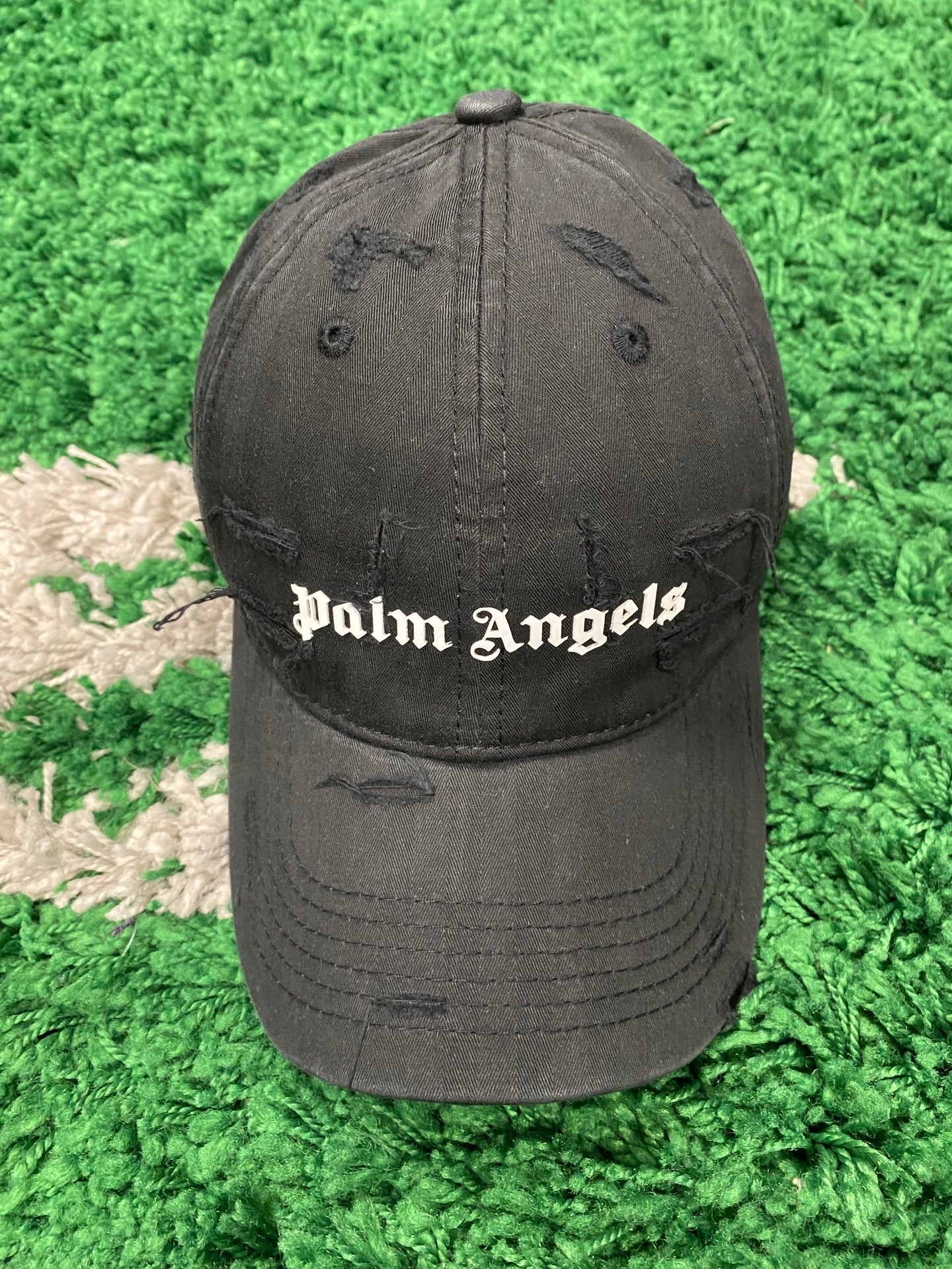 Palm Angels Baseball Hat - Black