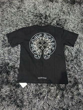 Load image into Gallery viewer, Chrome Hearts Logo Shirt - Black/Grey/White
