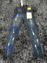 Load image into Gallery viewer, Purple Brand Denim Jeans - Dark Wash - ‘Stripes’
