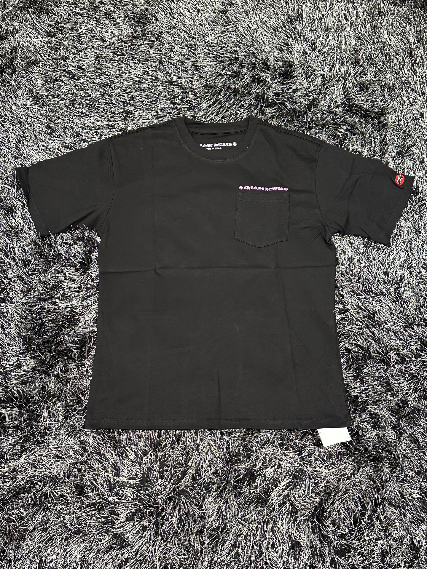 Chrome Hearts Logo Shirt - Purple/Black