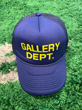 Load image into Gallery viewer, Gallery Dept. Hat - Blue/Yellow
