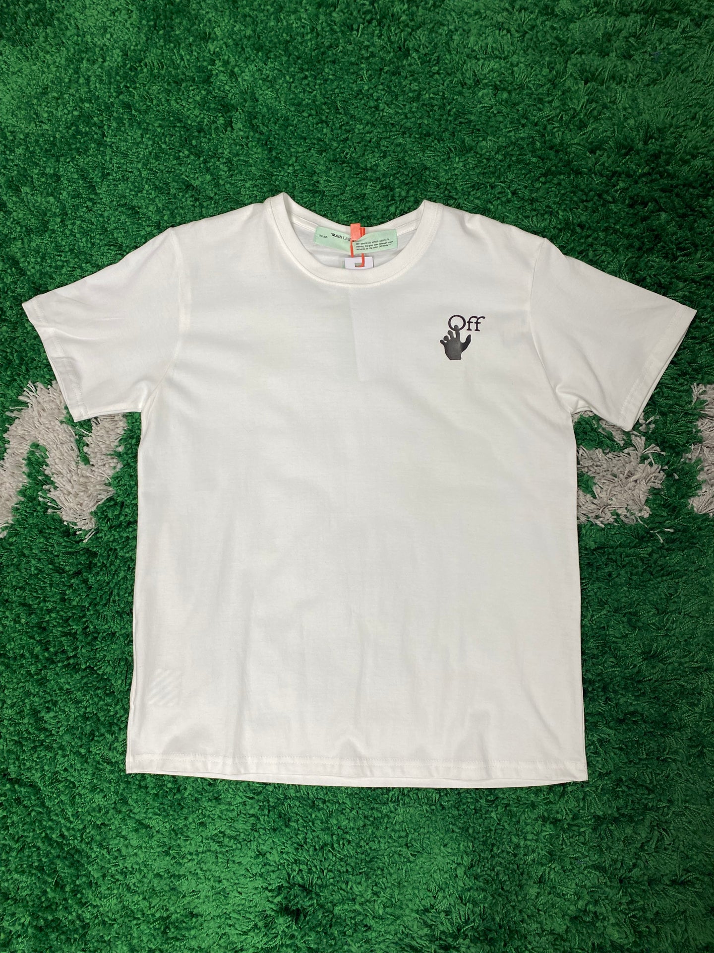 Off White ‘Asymmetric’ Shirt - White/Black