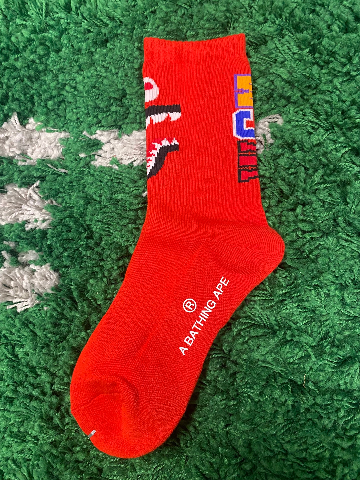 Bape Ankle Socks - Red