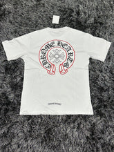 Load image into Gallery viewer, Chrome Hearts Logo Shirt - White/Red/Black
