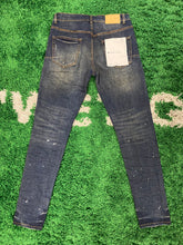 Load image into Gallery viewer, Purple Brand Denim Jeans ‘Dots’ - Dark Wash - White
