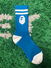 Load image into Gallery viewer, Bape Ankle Socks - Teal
