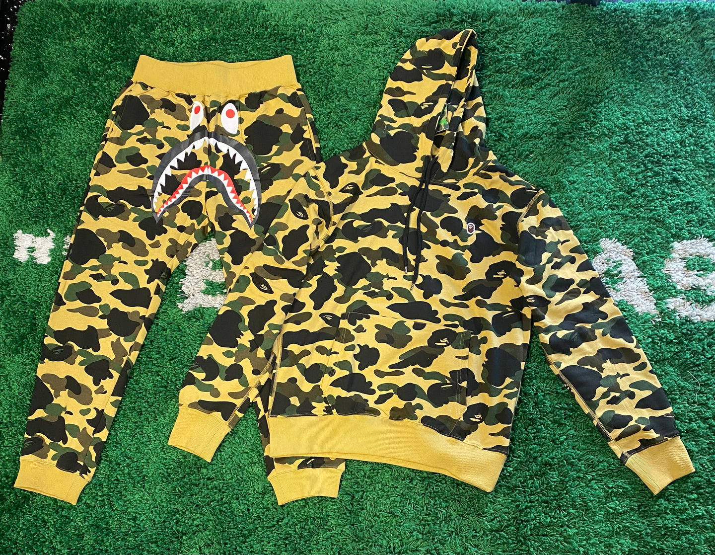 Bape Camouflage Print Set