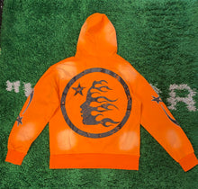 Load image into Gallery viewer, Hellstar Hoodie - Orange/Black
