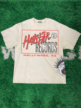 Load image into Gallery viewer, Hellstar ‘Records’ Graphic Shirt - Cream/Red/Black
