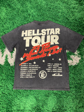 Load image into Gallery viewer, Hellstar ‘Path To Paradise’ Graphic Shirt - Black/Orange
