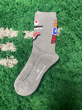 Load image into Gallery viewer, Bape Ankle Socks - Grey
