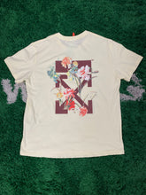 Load image into Gallery viewer, Off White ‘Flowers’ Graphic Shirt - Cream/Multicolor
