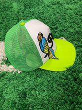 Load image into Gallery viewer, Palm Angels ‘Parrot’ Hat - Green/White
