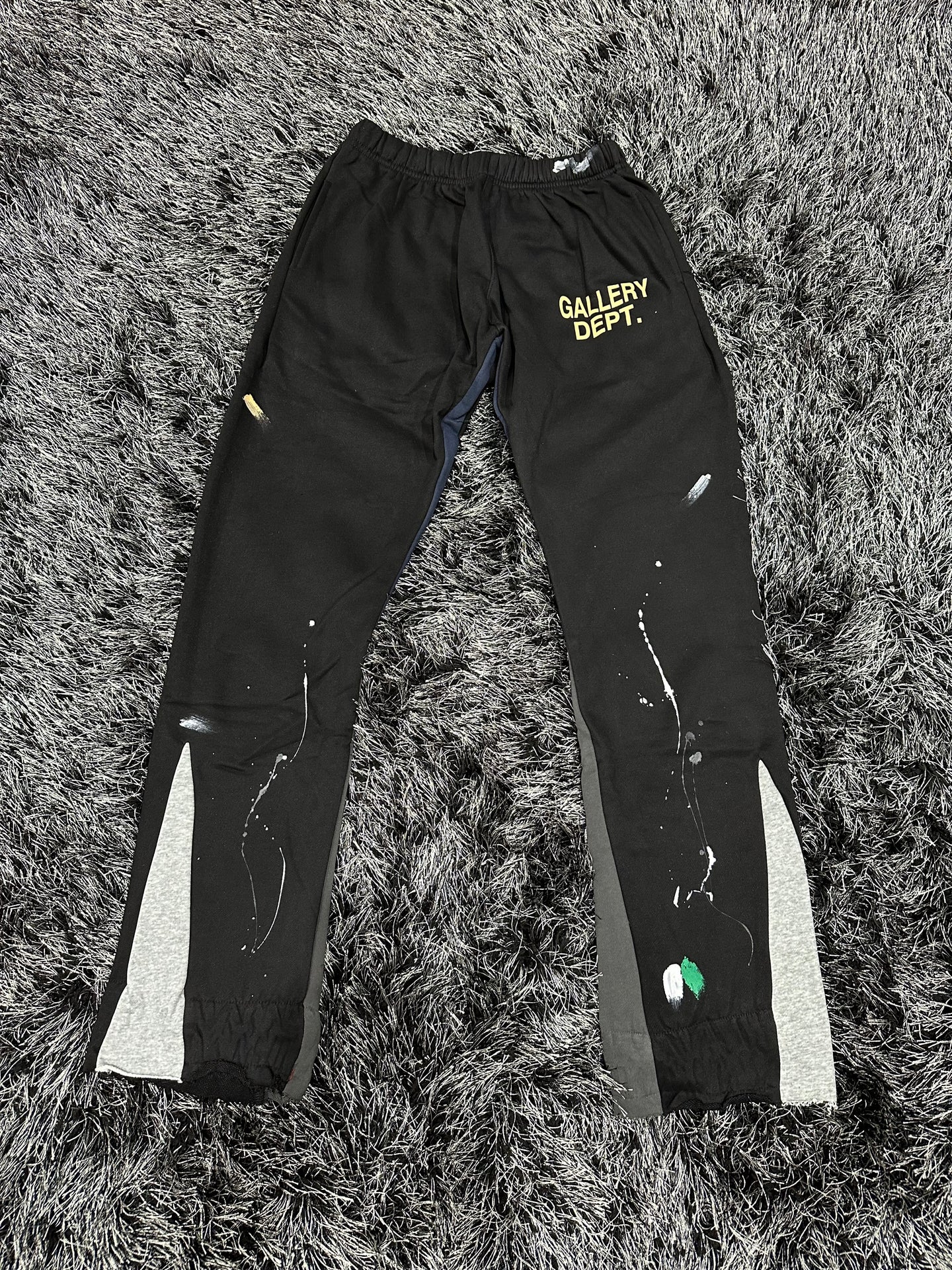 Gallery Dept. Sweatpants - Black/Brown