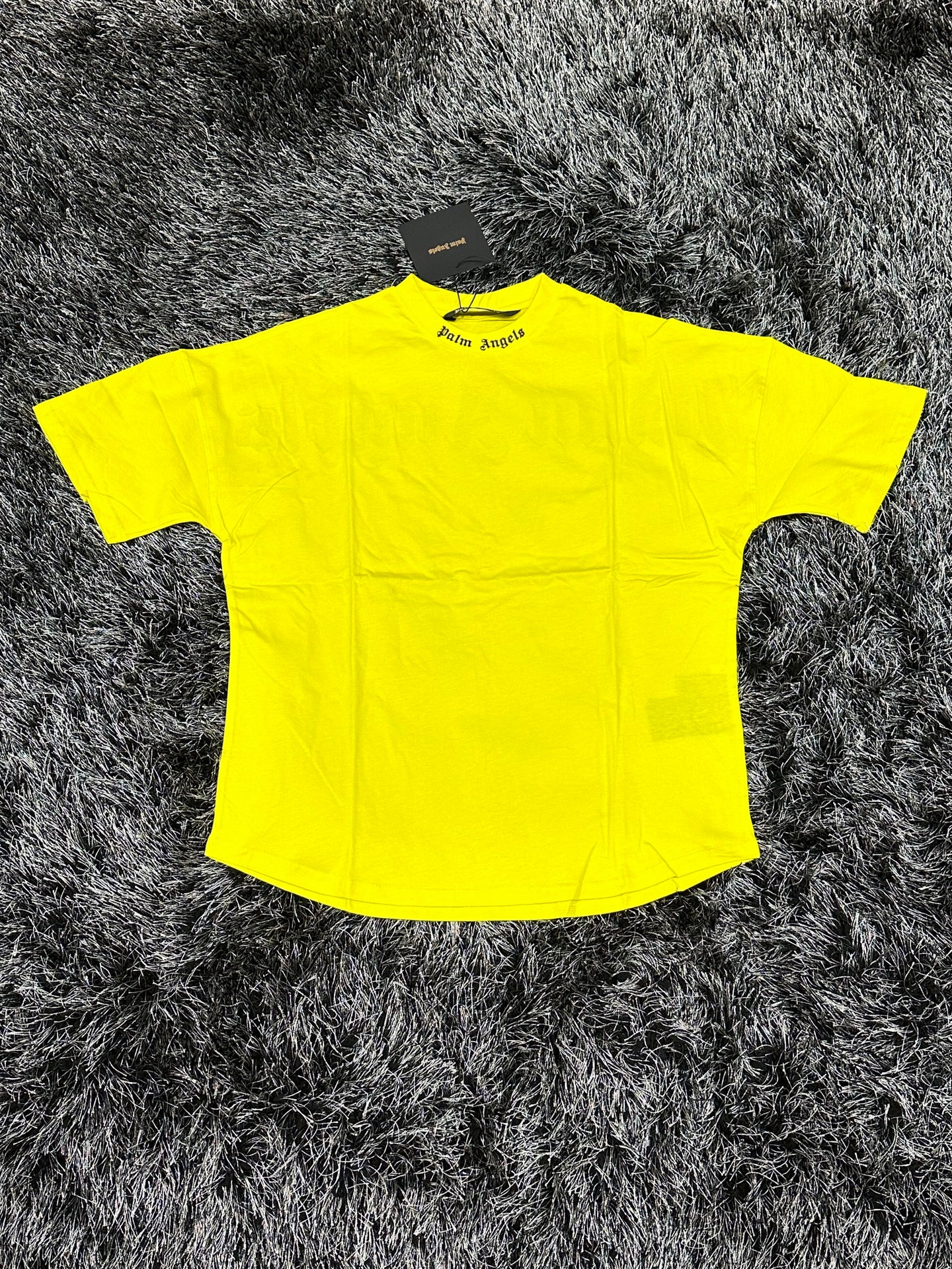 Palm Angels Rear Logo Shirt - Yellow