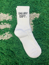 Load image into Gallery viewer, Gallery Dept. Socks - White/Black
