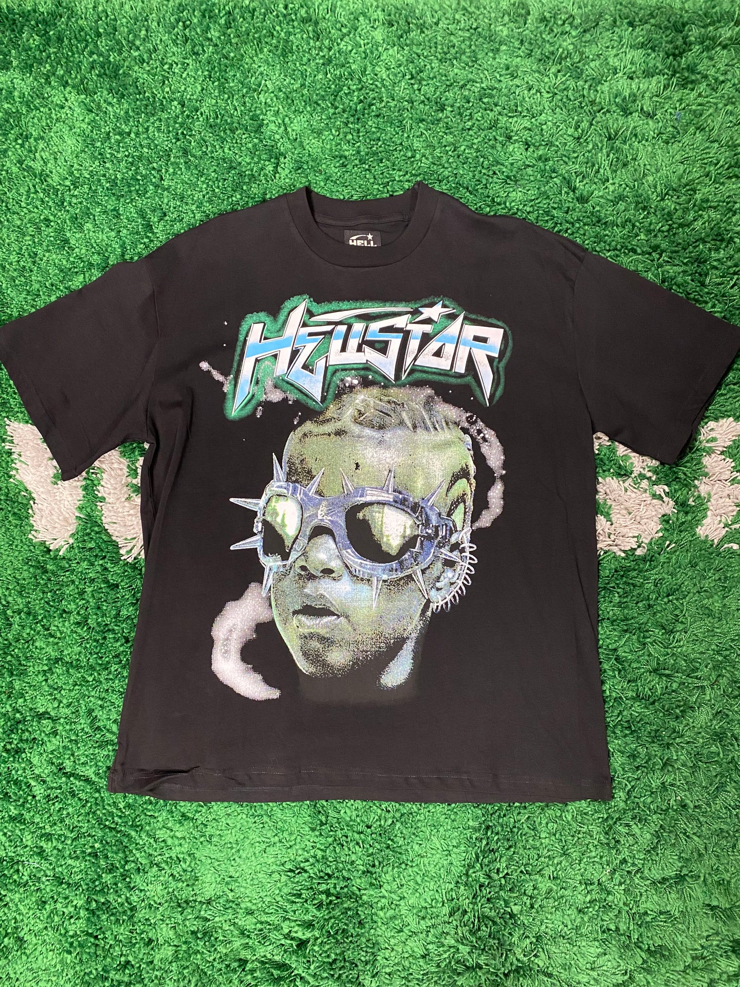 Hellstar ‘Shades’ Graphic Shirt - Black/Green