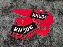 Load image into Gallery viewer, Rhude Set - Black/Red
