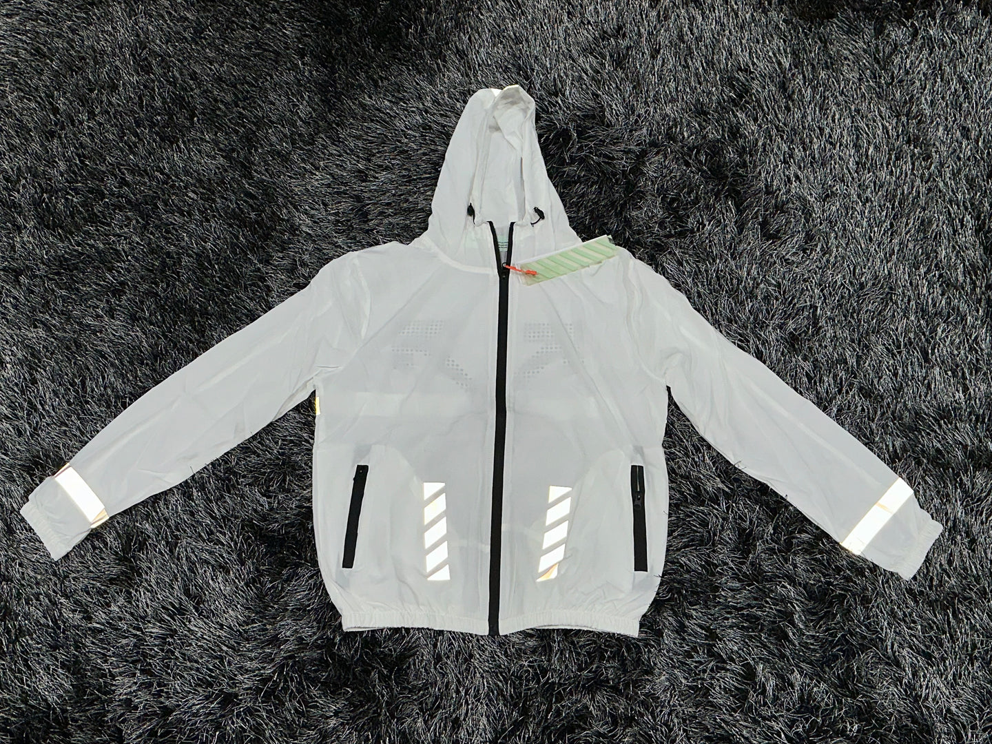 Off White Windbreaker - White