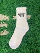 Load image into Gallery viewer, Gallery Dept. Socks - White/Black
