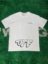 Load image into Gallery viewer, Off White ‘Bubble Logo’ Graphic Shirt - White/Black
