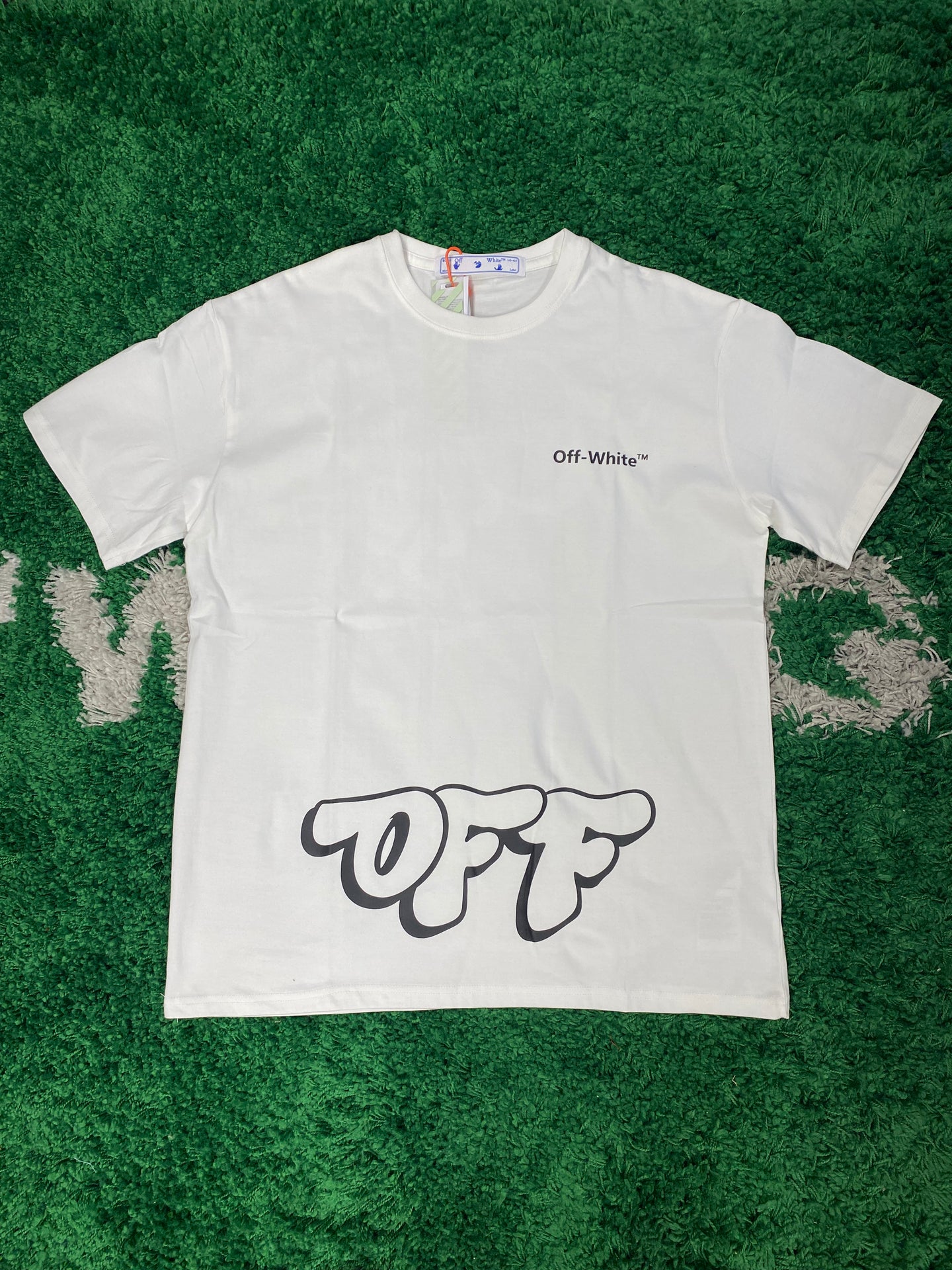 Off White ‘Bubble Logo’ Graphic Shirt - White/Black