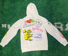 Load image into Gallery viewer, Hellstar Hoodie - White/Multicolor
