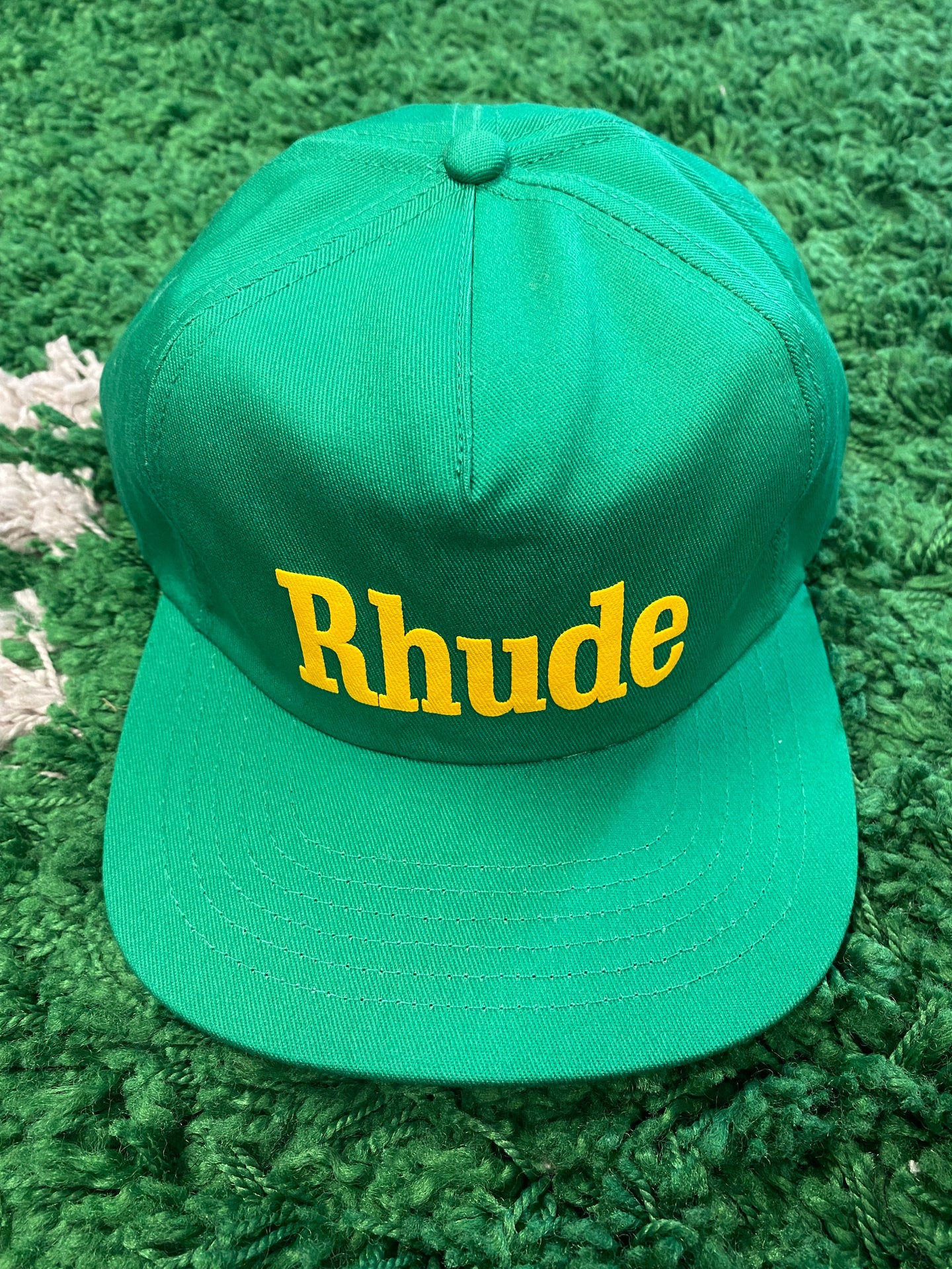 Rhude Hat - Green/Yellow