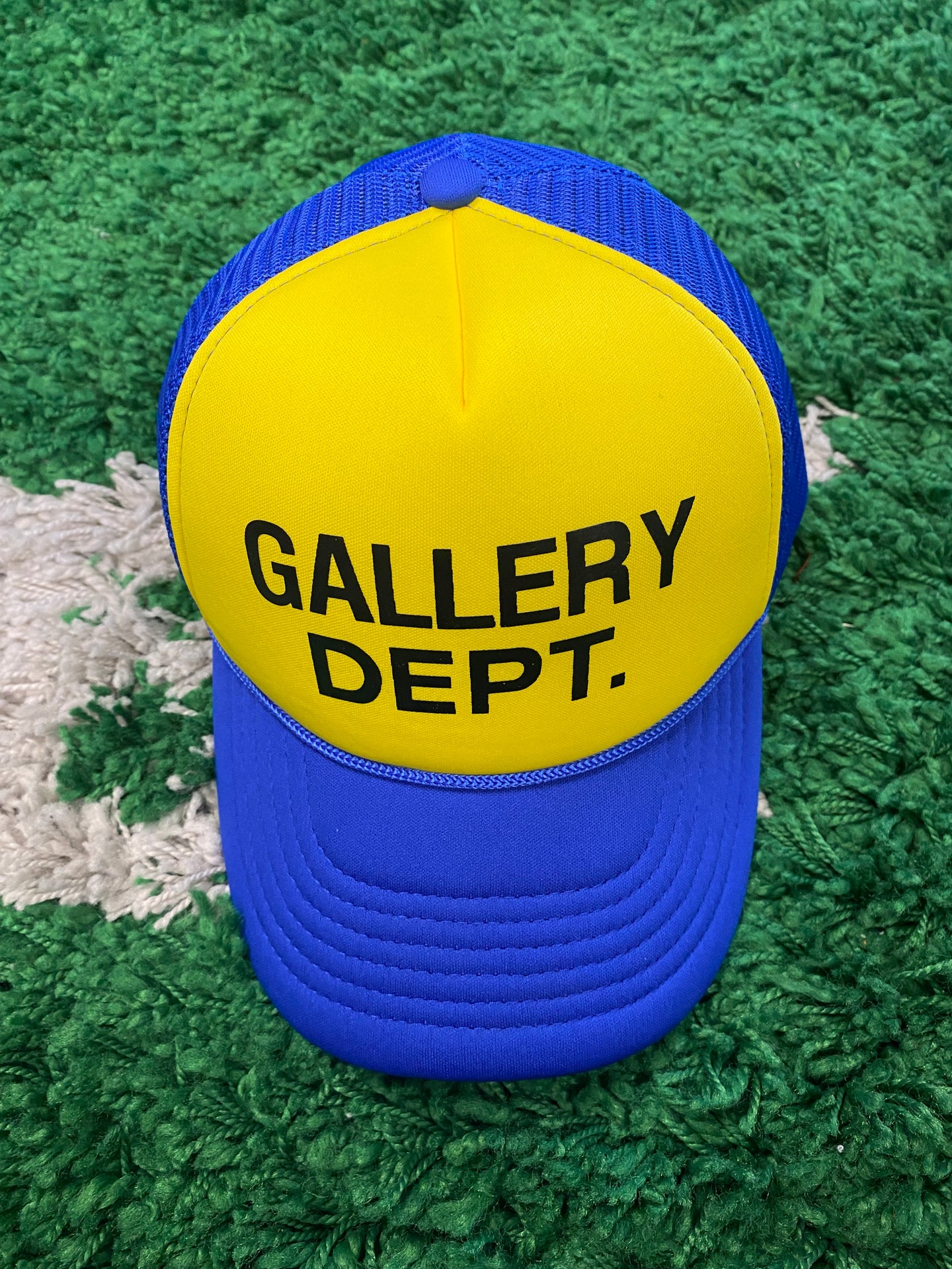 Gallery Dept. Hat - Yellow/Blue