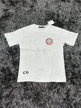 Load image into Gallery viewer, Chrome Hearts Logo Shirt - White/Red/Black
