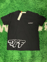 Load image into Gallery viewer, Off White ‘Bubble Logo’ Graphic Shirt - Black/White
