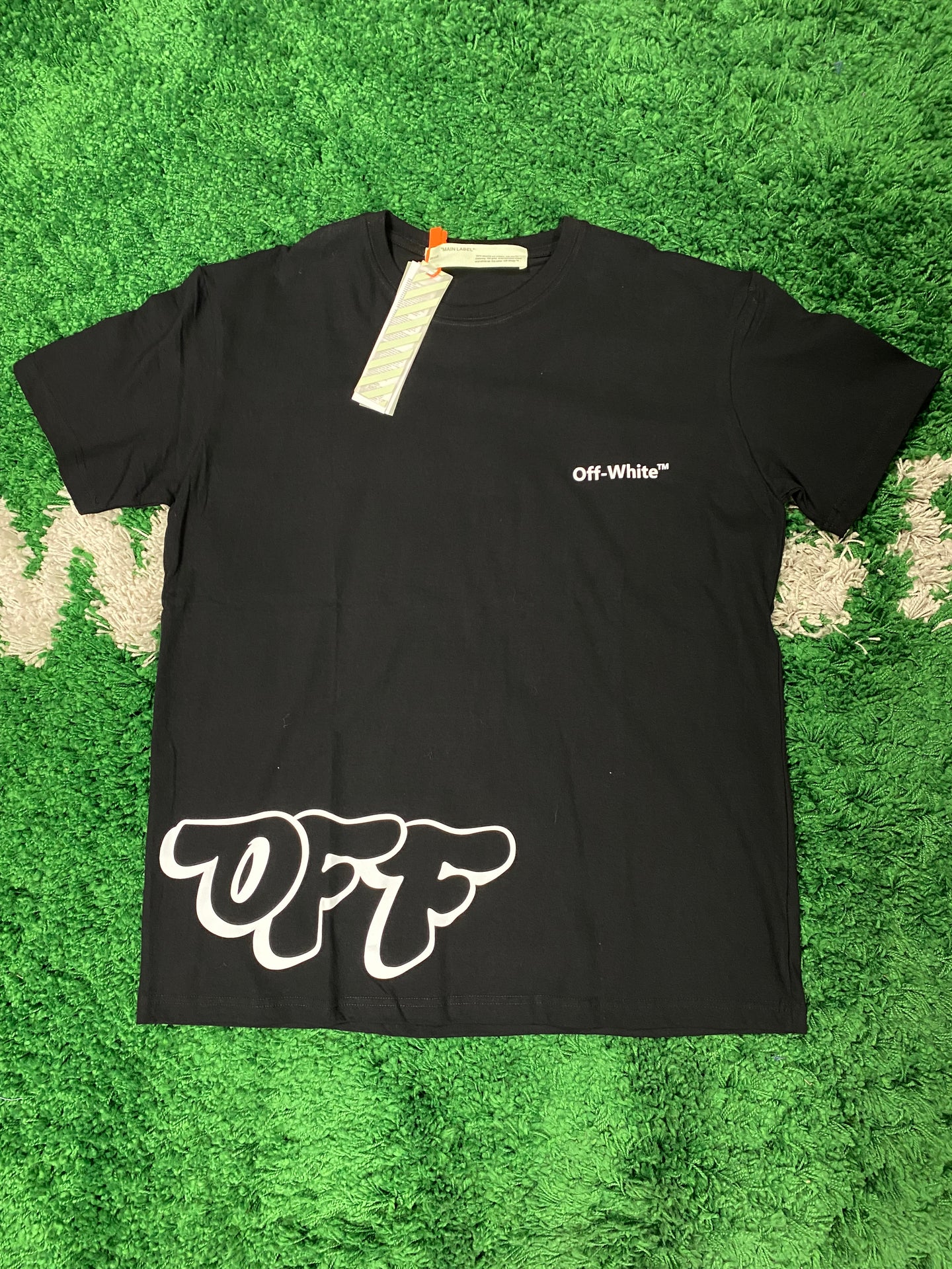 Off White ‘Bubble Logo’ Graphic Shirt - Black/White