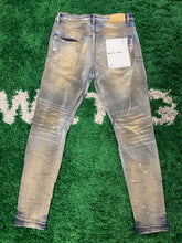 Load image into Gallery viewer, Purple Brand Denim Jeans ‘Creased’ - Medium Wash - Brown/White
