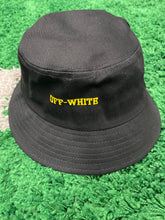 Load image into Gallery viewer, Off White Bucket Hat - Black/Yellow
