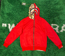 Load image into Gallery viewer, Bape OVO Reversible Set - Red/Brown Camo
