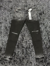 Load image into Gallery viewer, Purple Brand Denim Jeans - Dark Wash - Black/Grey
