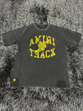 Load image into Gallery viewer, Amiri ‘Track’ Shirt - Grey/Yellow
