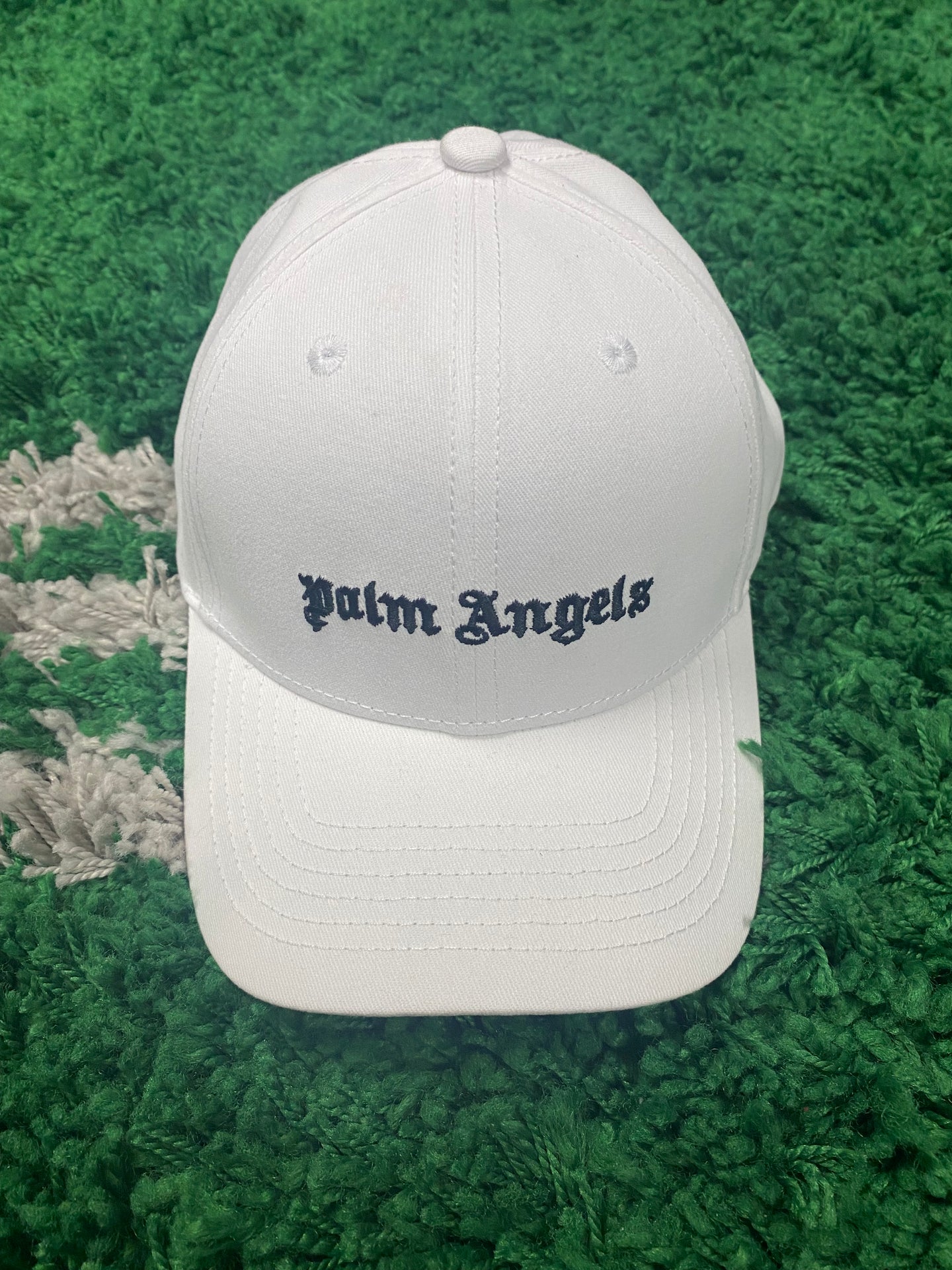 Palm Angels Hat - White/Black