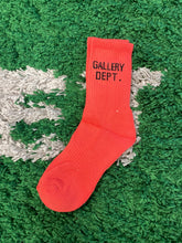 Load image into Gallery viewer, Gallery Dept. Socks - Red/Black
