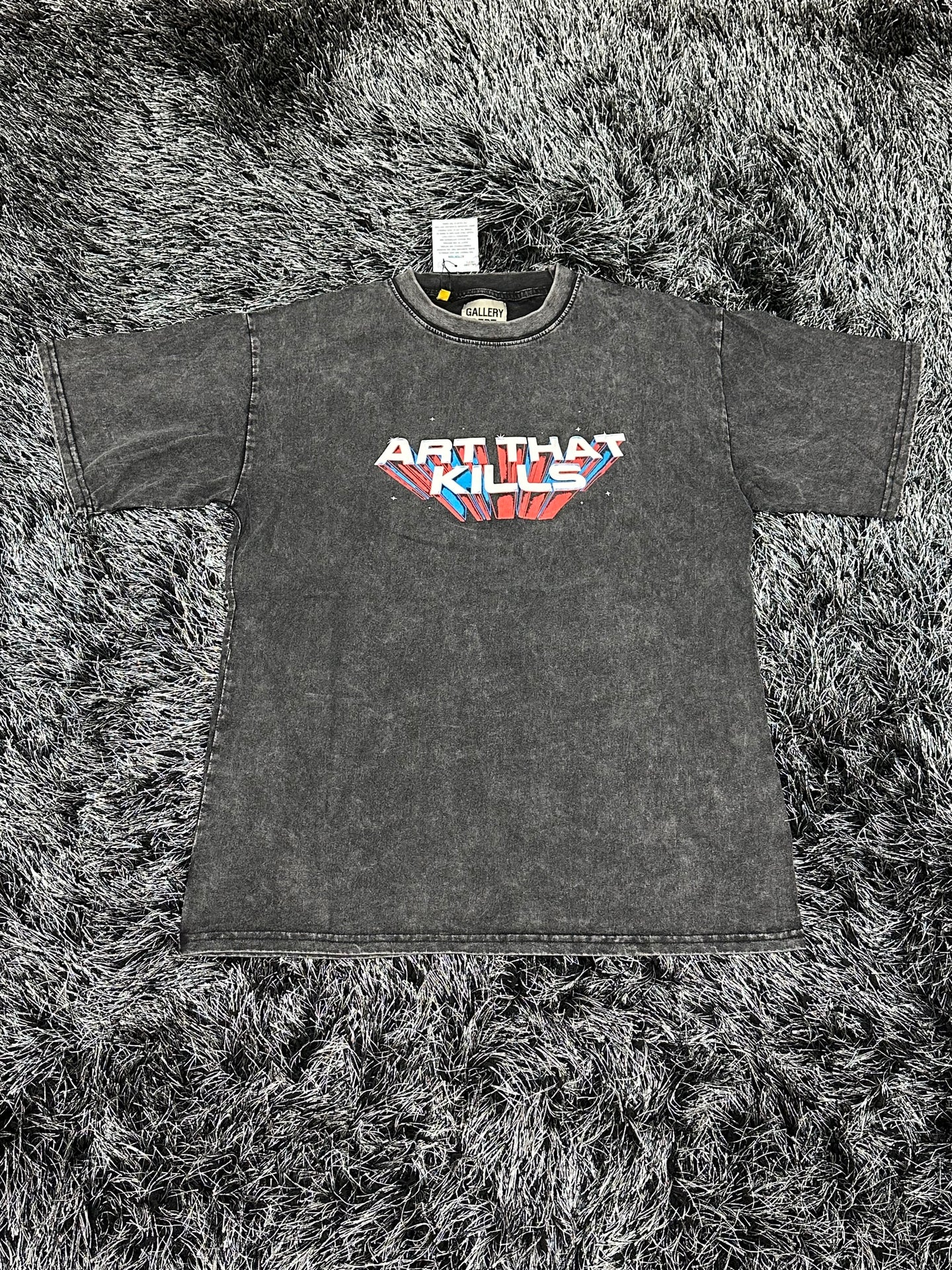 Gallery Dept ‘Art That Kills’ Shirt - Black/Red/Blue