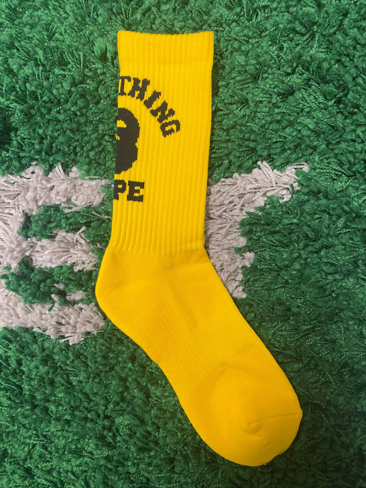 Bape Ankle Socks - Yellow