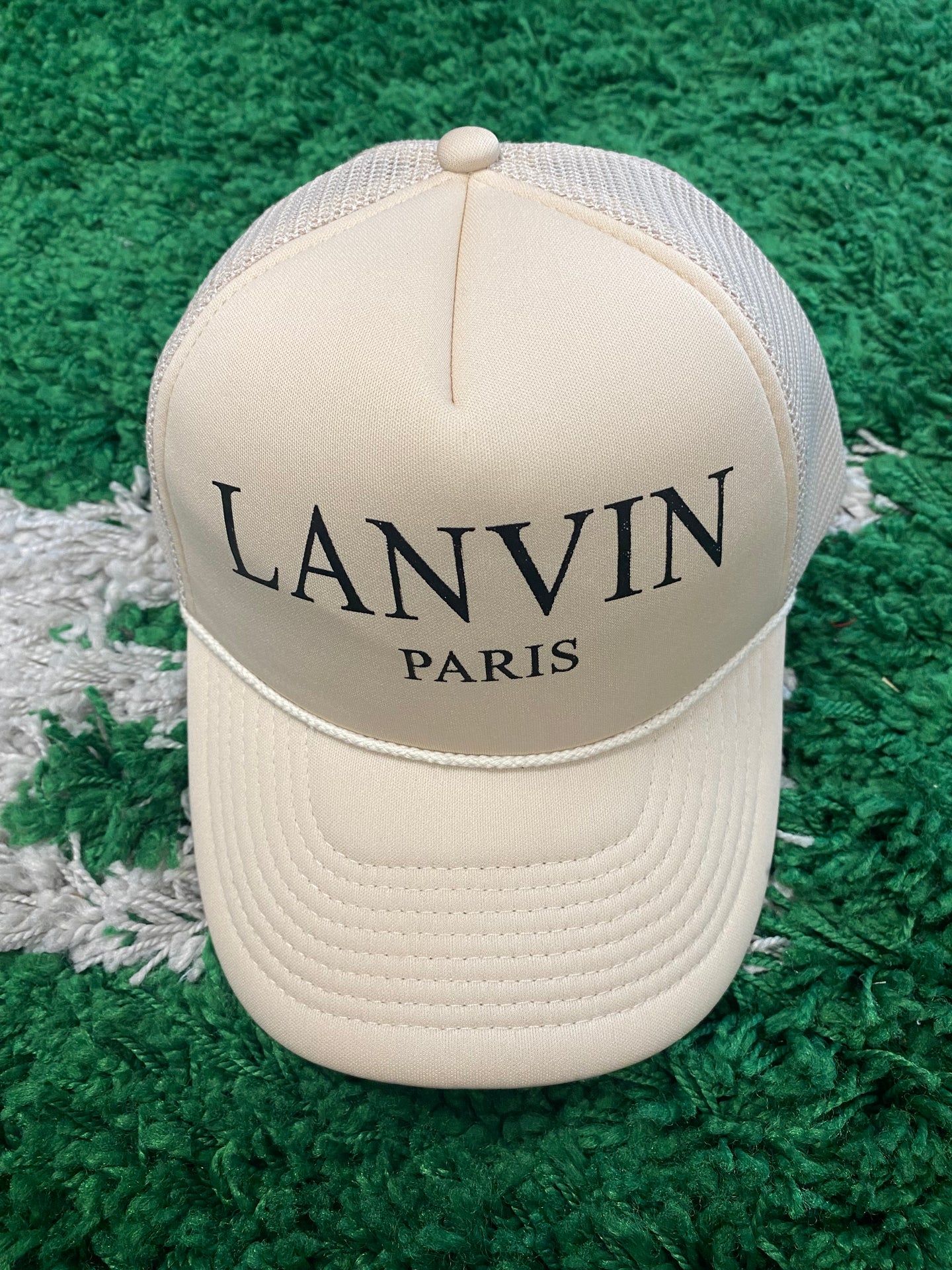 Lanvin ‘Paris’ Hat - Cream