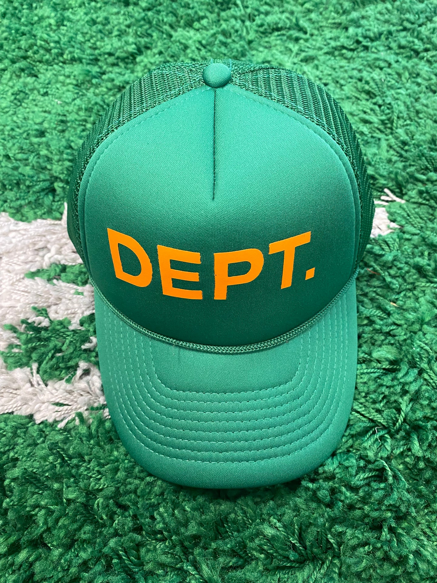 Gallery Dept. Hat - Green/Orange