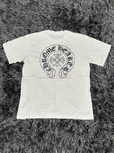 Load image into Gallery viewer, Chrome Hearts Logo Shirt w/ Paint - White/Multicolor
