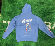 Load image into Gallery viewer, Chrome Hearts ‘Space’ Graphic Hoodie - Blue
