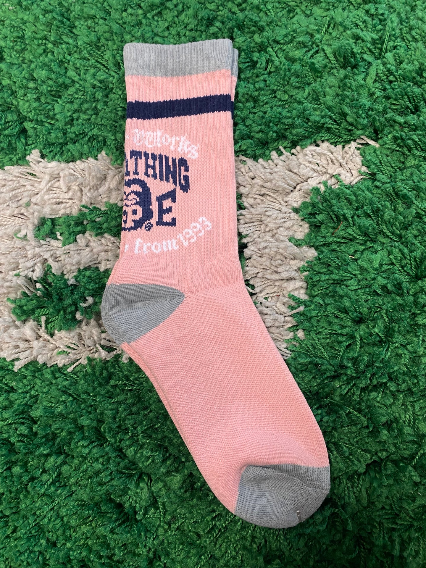 Bape ‘Busy Works’ Socks - Pink/Multicolor