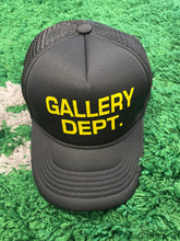 Load image into Gallery viewer, Gallery Dept. Hat - Black/Yellow
