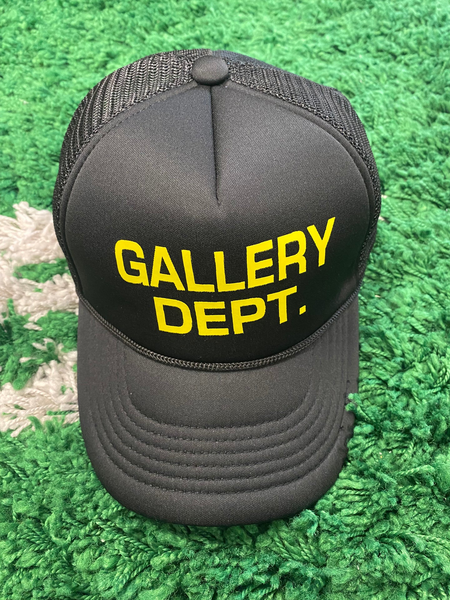 Gallery Dept. Hat - Black/Yellow