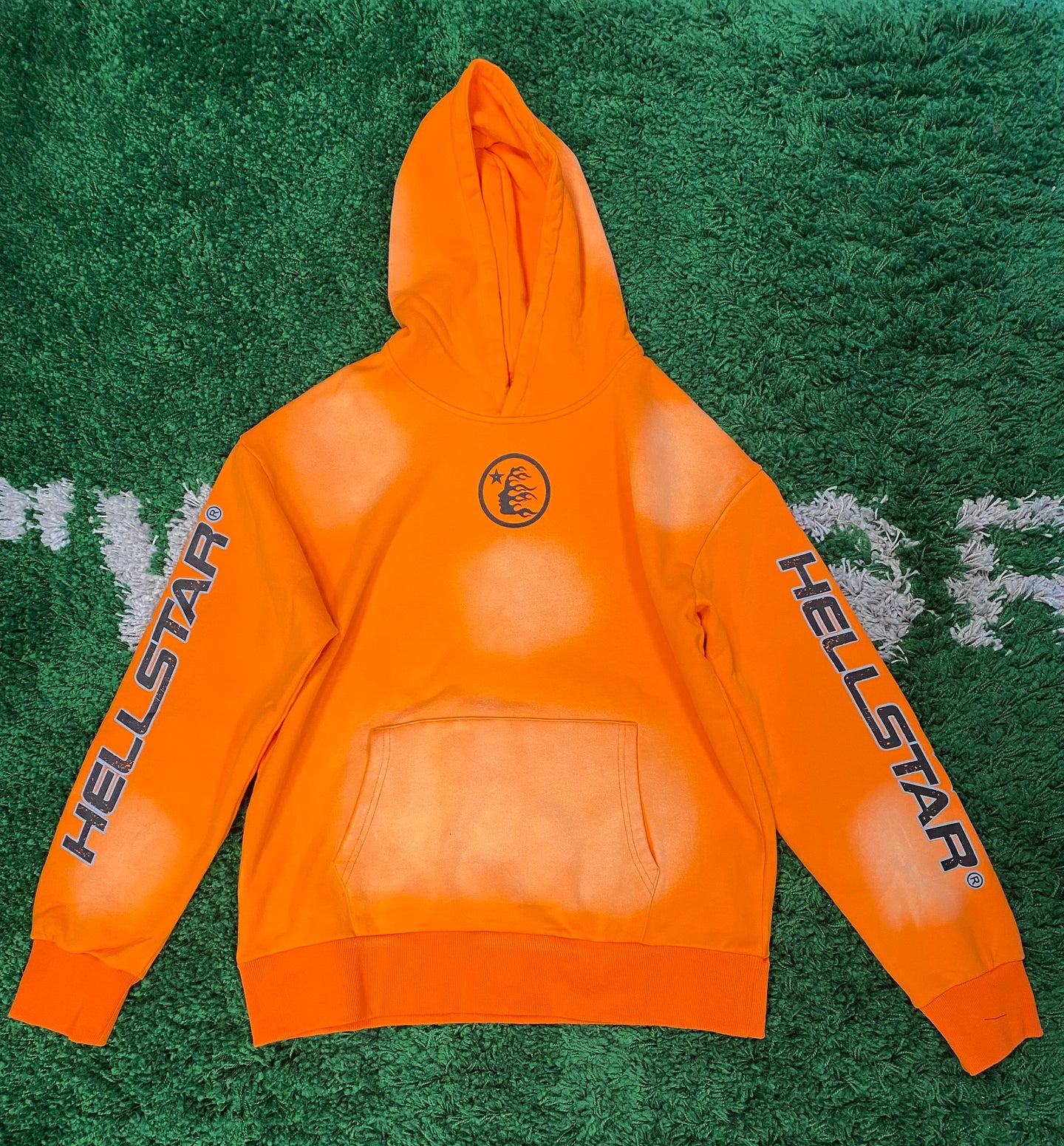 Hellstar Hoodie - Orange/Black