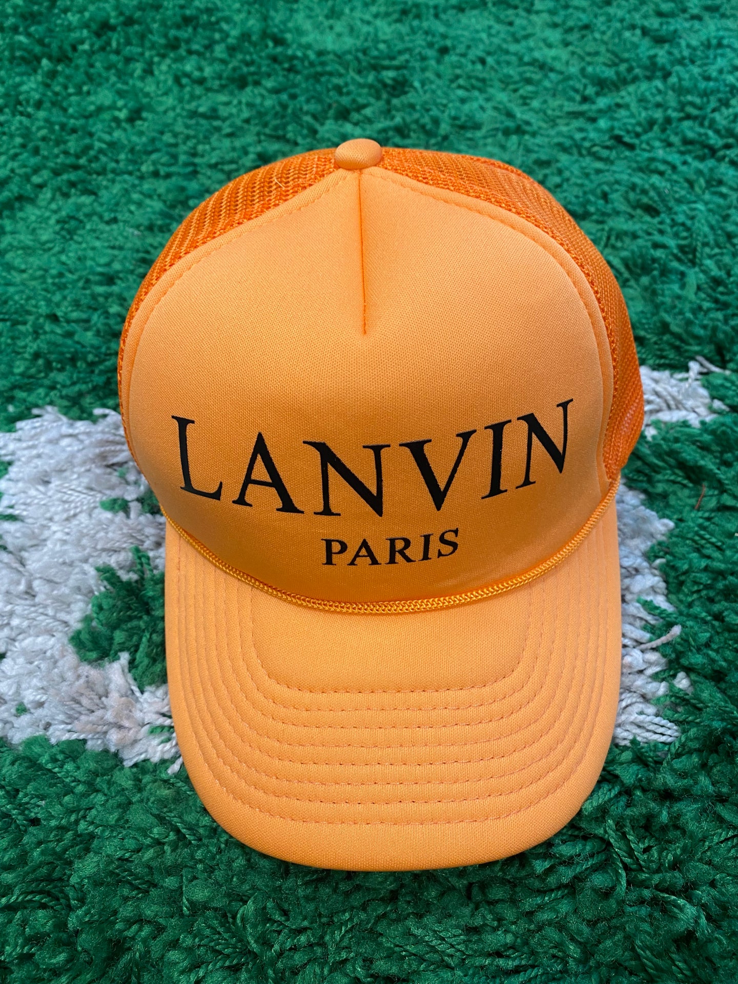 Lanvin ‘Paris’ Hat - Orange